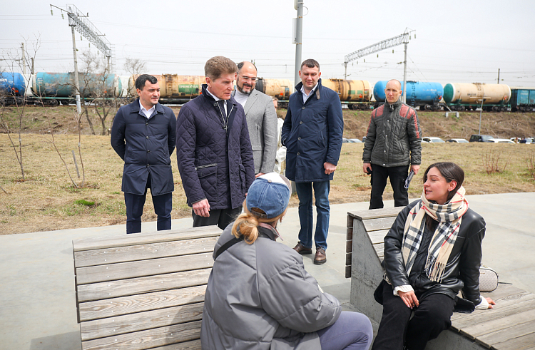 Олег Кожемяко призвал приморцев проголосовать за объекты благоустройства