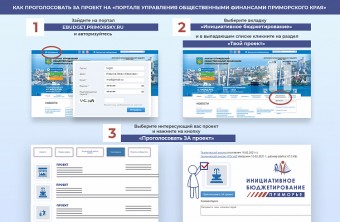 В голосовании конкурса «Твой проект» лидирует Ольгинский район