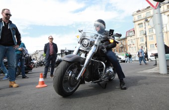 Олег Кожемяко вместе с байкерами закрыл мотосезон в Приморье