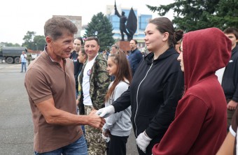 Добровольческие отряды со всего Приморья помогают в ликвидации последствий ЧС в Уссурийске